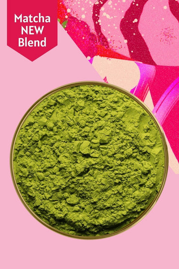Mim and More Raspberry & Strawberry Matcha Raspberry and Strawberry Flavored Matcha, 25 gr