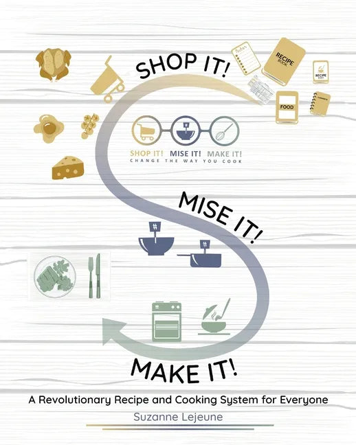 Shop It! Mise It! Make It!: Pronounced "Meeeeeese like Cheese" Change the Way You Cook - Paperback