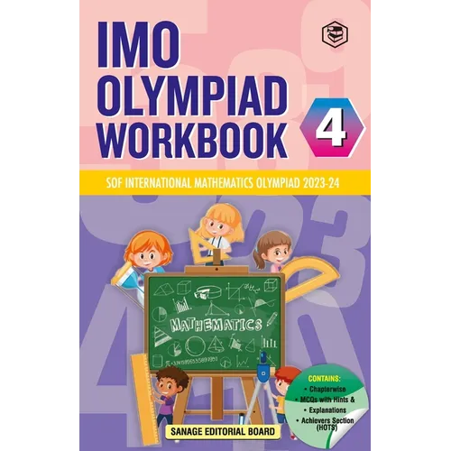 SPH International Mathematics Olympiad (IMO) Workbook for Class 4 - MCQs, Previous Years Solved Paper and Achievers Section - SOF Olympiad Preparation - Paperback