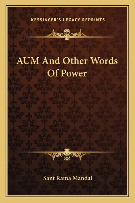 Aum and Other Words of Power - Paperback