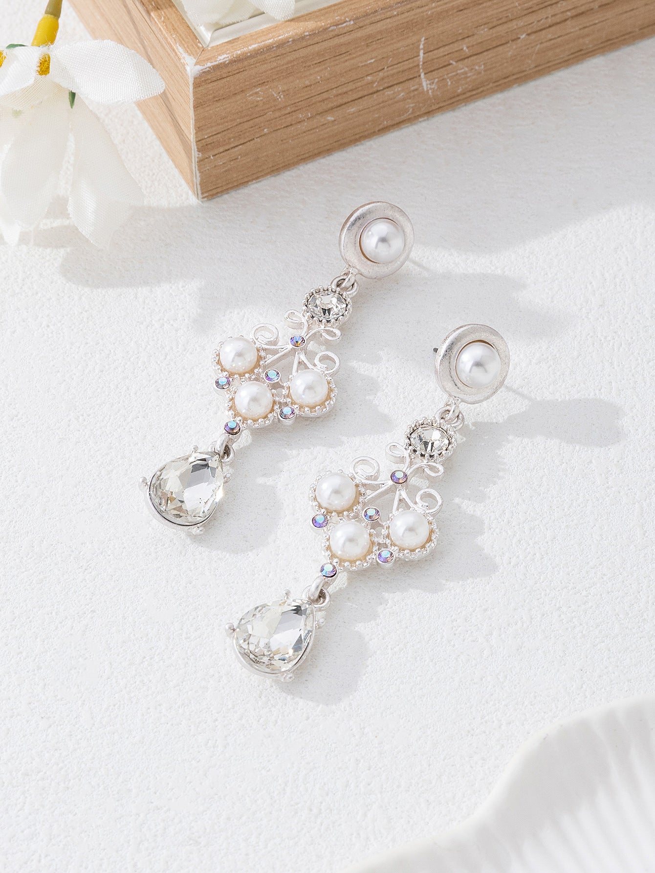 New Arrival Vintage Exquisite Drop Earrings For Women, Elegant High End Pearl Earrings, Versatile Temperament Fashion Hot Selling Jewelry