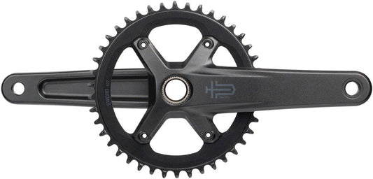 microSHIFT Sword 1x Crankset - 172.5mm 10-Speed 42t 110 Asym BCD 24mm Spindle BLK