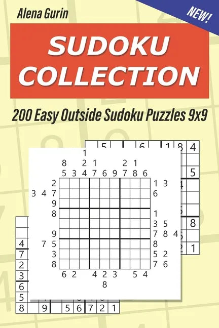 Sudoku Collection: 200 Easy Outside Sudoku Puzzles 9x9 - Paperback