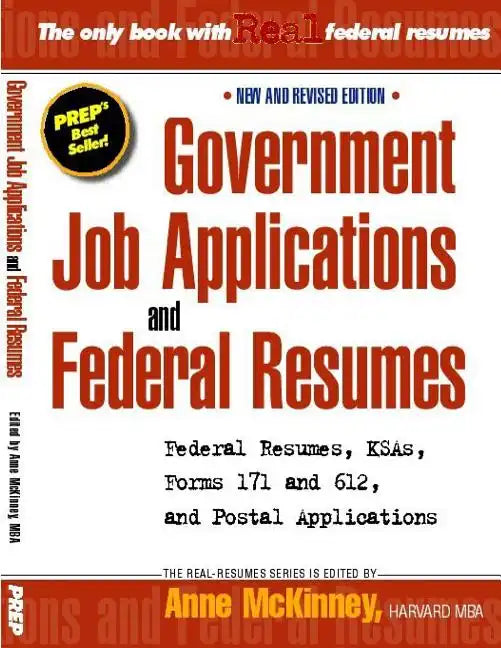 Government Job Applications and Federal Resumes - Paperback