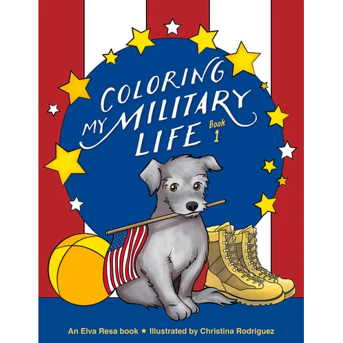 Coloring My Military Life-Book 1 - Paperback