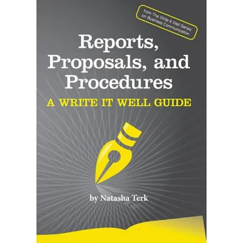 Reports, Proposals, and Procedures - Paperback