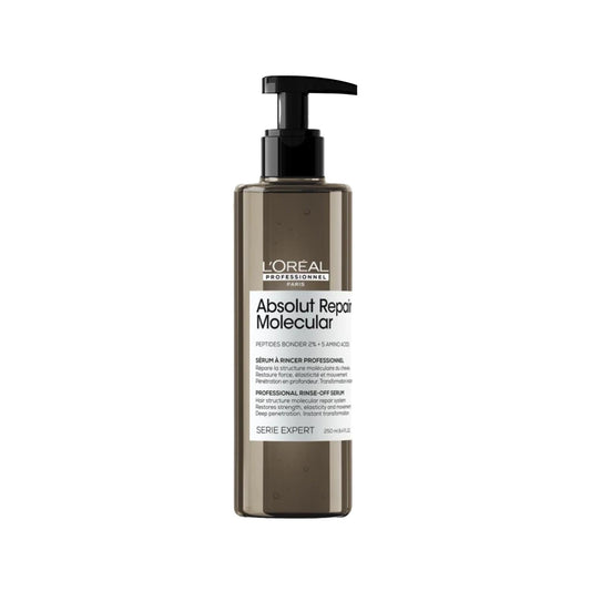 L'Oreal Professionnel Paris Absolut Repair Molecular Serum - Repair Damaged Hair with Molecular Technology - 8.45 fl oz