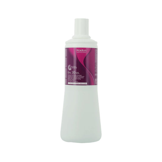 Kadus Professional Cream Developer 20 Volume 1000 ml - High-Quality Hair Care Product for Professionals