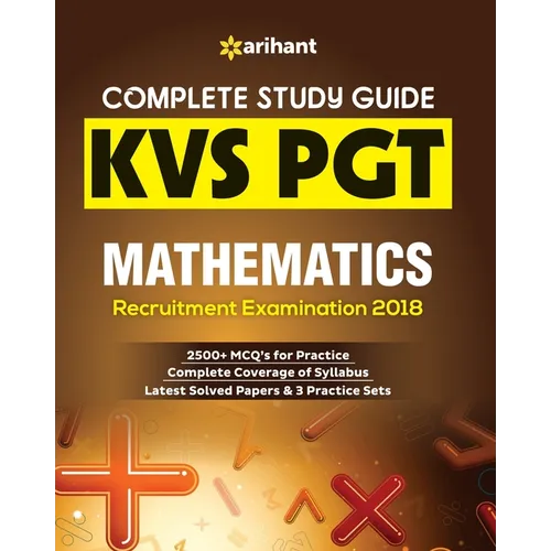Kvs Pgt Mathematics (E) - Paperback