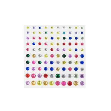 Nascita Face Jewels - Glam Up with Self-Adhesive Face Gems: Easy to Apply, Perfect for Festivals, Parties & Makeup Looks