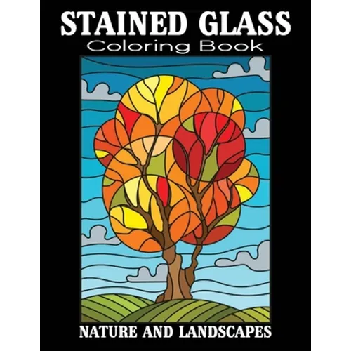 Stained Glass Coloring Book - Paperback