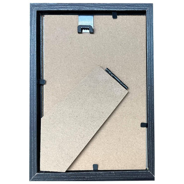 2-Pack: 4" x 6" Solid Wood Photo Frame with Hanger Hooks