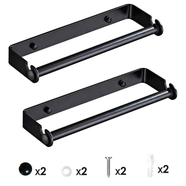 2-Pack: Wall Mounted Paper Towel Holder Under Cabinet