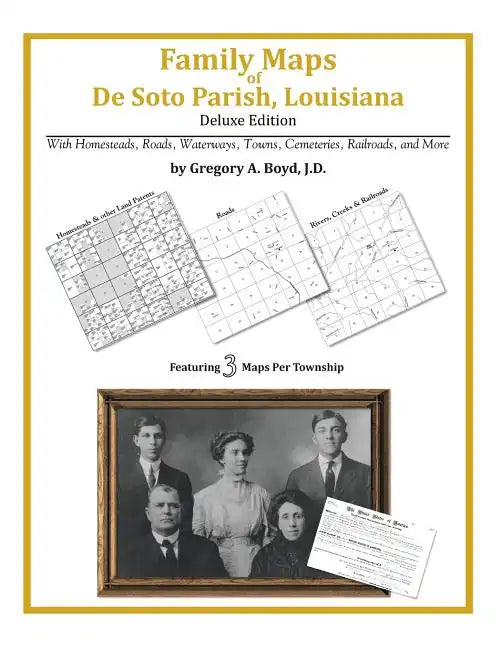 Family Maps of De Soto Parish, Louisiana - Paperback