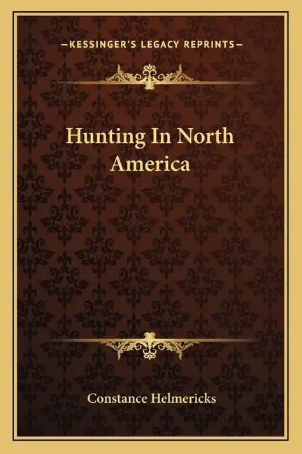 Hunting in North America - Paperback