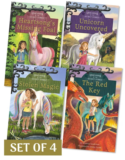 Unicorns of the Secret Stable (Set of 4) - Paperback