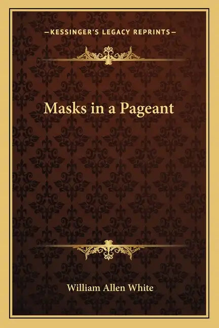Masks in a Pageant - Paperback