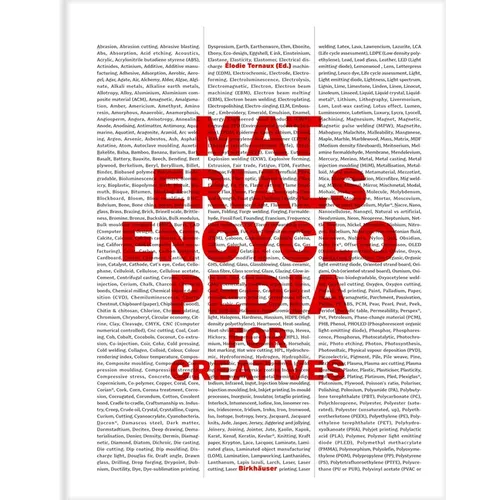 Materials Encyclopedia for Creatives - Hardcover