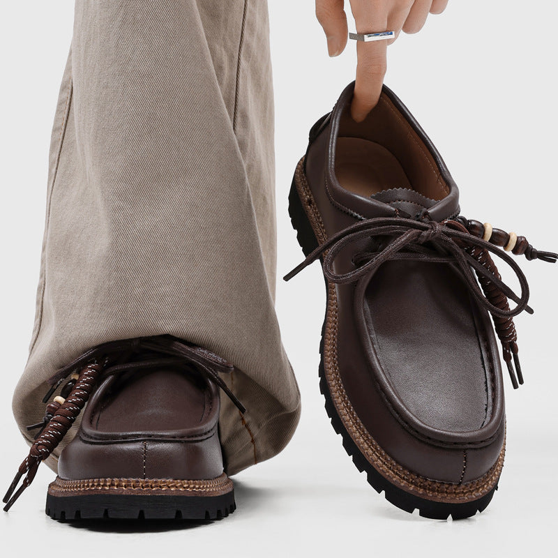 British-style Vintage Casual Mens Shoes