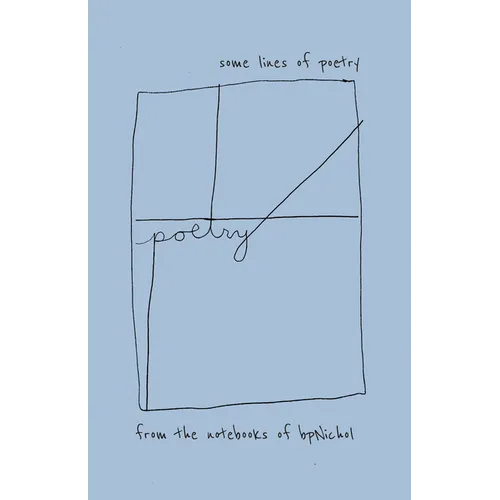 Some Lines of Poetry: From the Notebooks of Bpnichol - Paperback