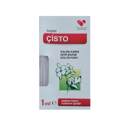 Super ‚isto Callus Removal Solution 1ml - Effective Thickened Skin Treatment for Feet and Hands