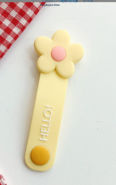 Creative thread organizer-pink flower-1 piece