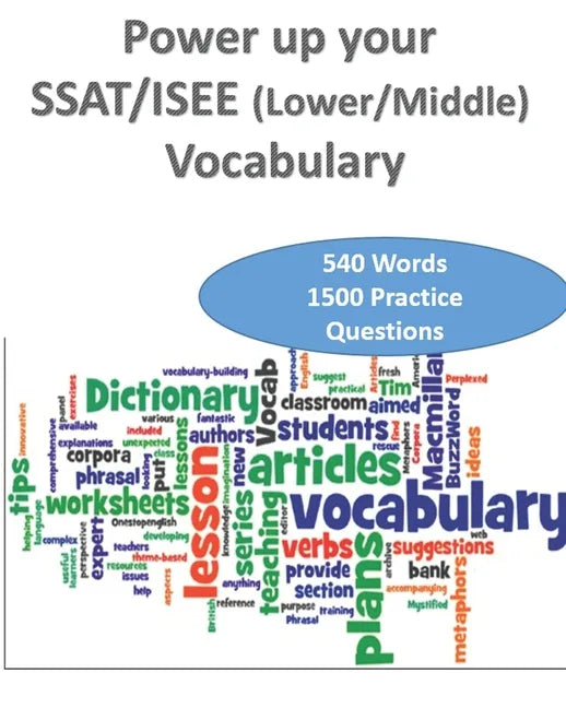 Power up your SSAT/ISEE (Lower/Middle) Vocabulary - Paperback