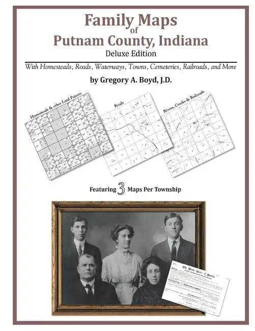 Family Maps of Putnam County, Indiana - Paperback