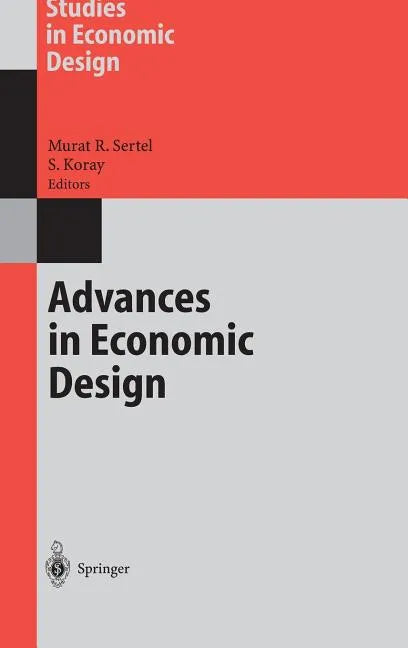 Advances in Economic Design - Hardcover