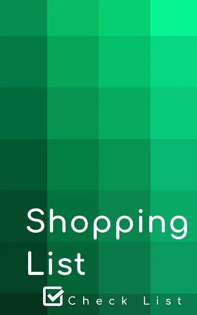 Shopping List: Empty shopping list pages for your daily purchases. - Paperback