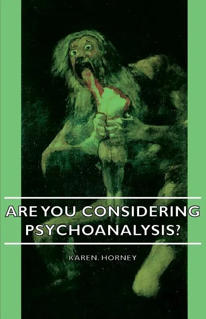 Are You Considering Psychoanalysis? - Paperback