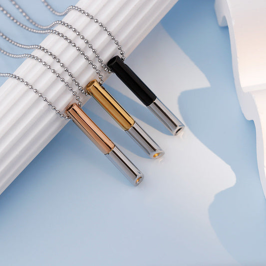 Breath Necklace – Meditation & Stress Relief Pendant with Adjustable Cord