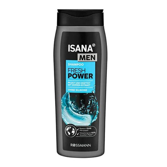 Isana Volumizing Shampoo for Normal Hair - Silicone-Free, Vegan, Dermatologically Tested - 10.14 fl oz