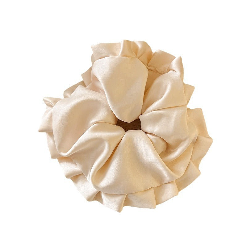 Korean Ballet Style Pleated Oversized Pillow Hair Ring