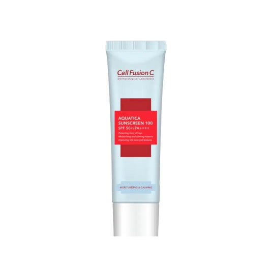 Cell Fusion C Aquatica Moisturizing Sunscreen Cream SPF 50+ - Hydrating UV Protection for Sensitive Skin