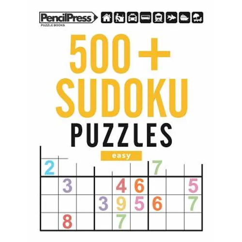 500+ Sudoku Puzzles Easy: Sudoku Puzzle Book easy (with answers) - Paperback
