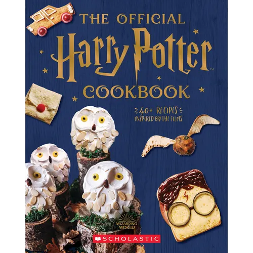 The Official Harry Potter Cookbook: 40+ Recipes Inspired by the Films - Hardcover