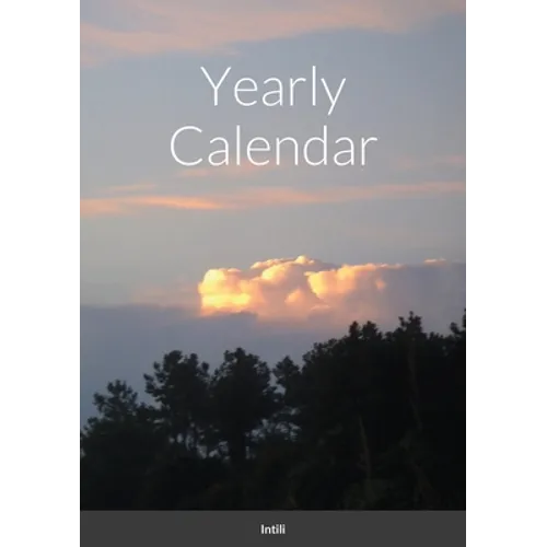 Yearly Calendar - Paperback