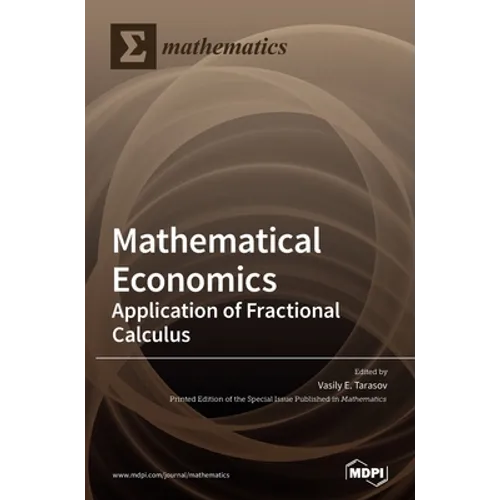 Mathematical Economics - Hardcover