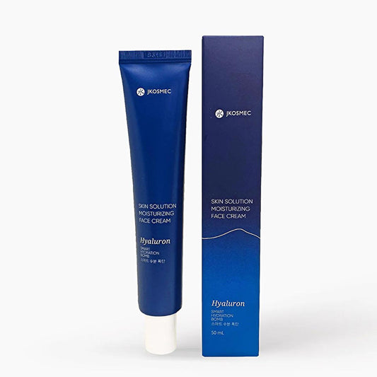 JKosmec Hyaluronic Acid Face Cream - Moisturizing Skincare for Dry Skin, 50ml