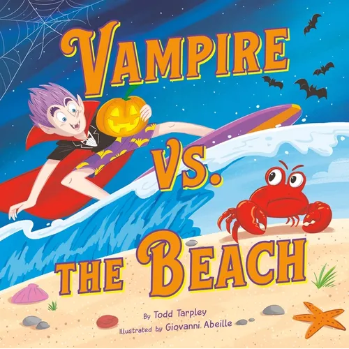 Vampire vs. the Beach: A Summer Halloween Story - Hardcover