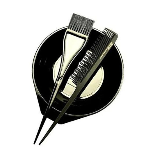 Hydra Complete Hair Dye Kit: Professional At-Home Hair Coloring Set with Bowl, Brush & Comb - Achieve Salon-Quality Results.