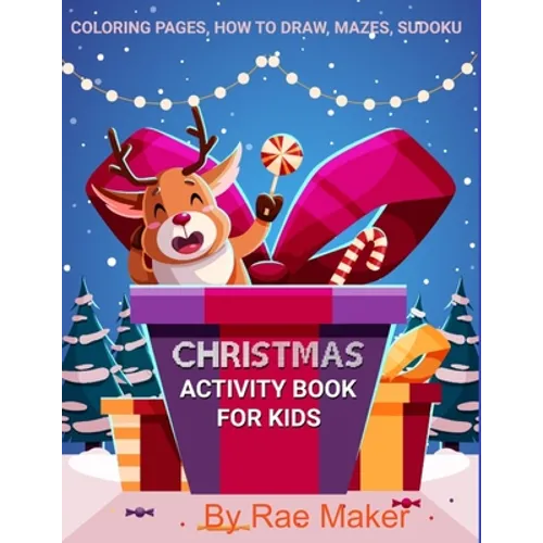 Christmas Activity Book for Kids - Paperback
