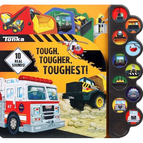 Tonka: Tough, Tougher, Toughest! - Board Book