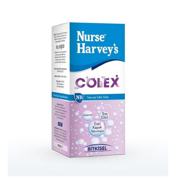 Nurse Harvey's Herbal Syrup for Colic Relief - Natural Health Supplement, Alcohol-Free & Sugar-Free, 4.91 fl oz