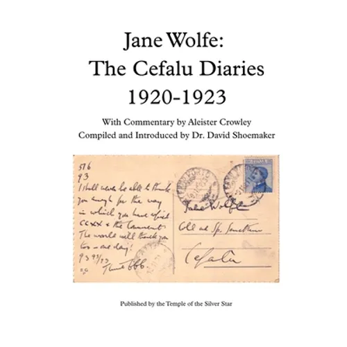 Jane Wolfe: The Cefalu Diaries 1920 - 1923 - Paperback