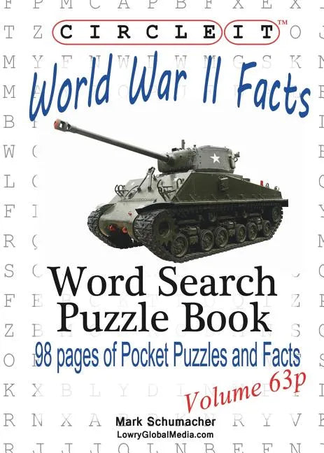 Circle It, World War II Facts, Pocket Size, Word Search, Puzzle Book - Paperback