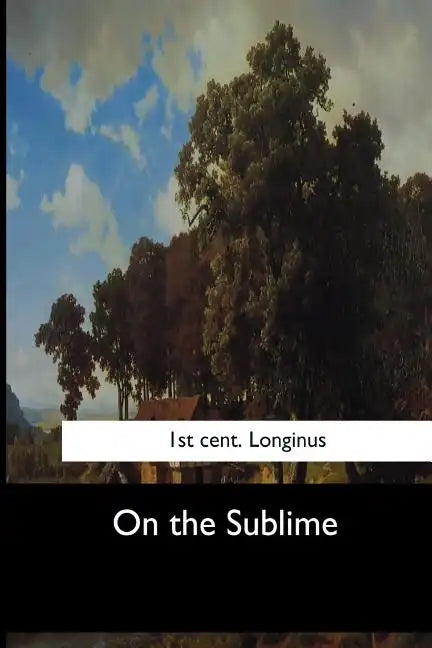 On the Sublime - Paperback