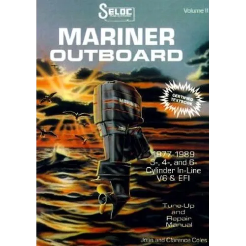 Mariner Outboards, 3, 4, & 6 Cylinders, 1977-1989 - Paperback