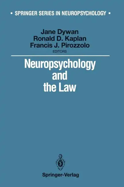 Neuropsychology and the Law - Paperback